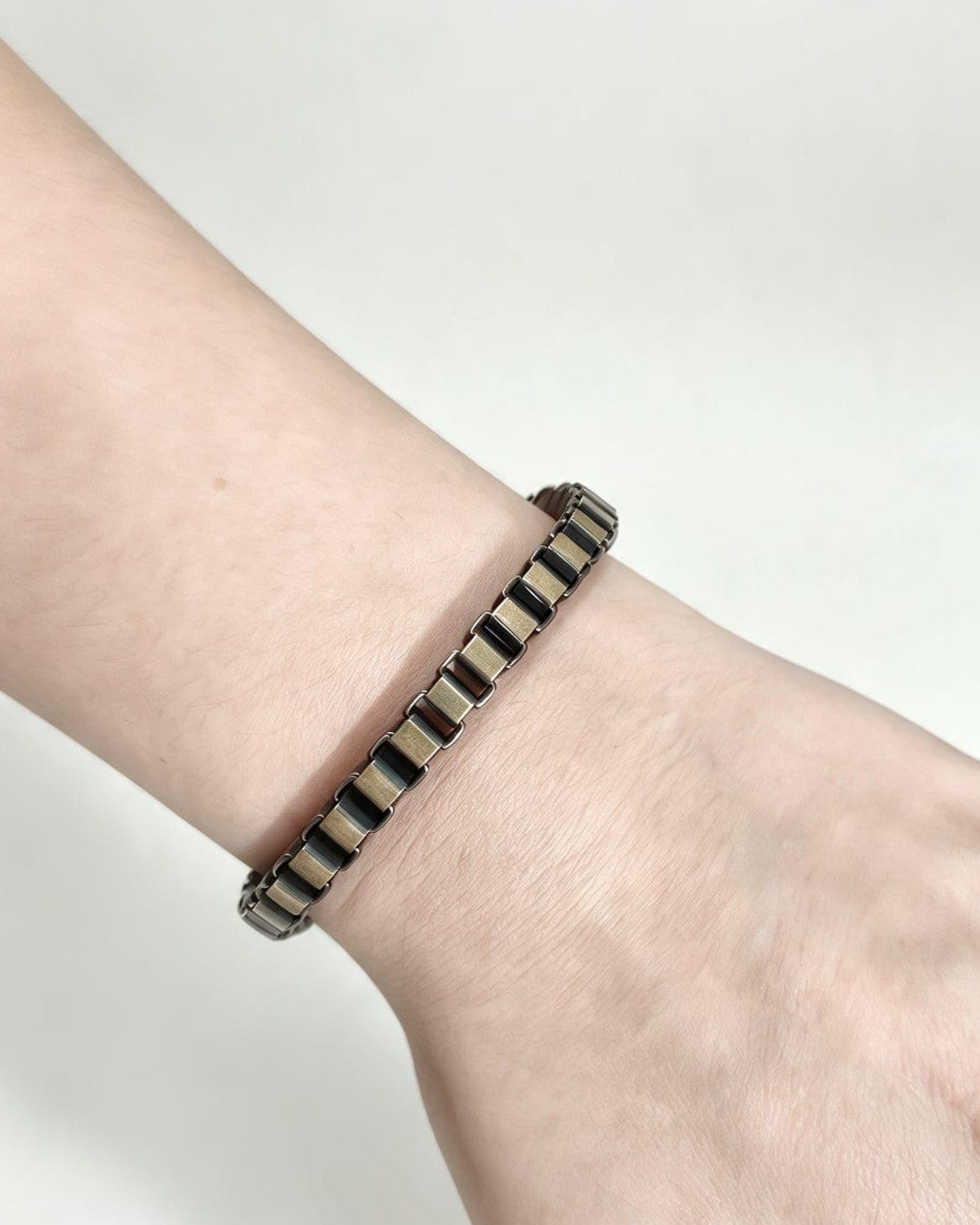Pulseira Alberta corrente Ouro Velho e metais banhados em ouro. 1